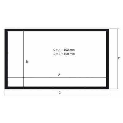 экран для проектора Kauber Frame Velvet Cinema FV.169.356.MPERF.CIN