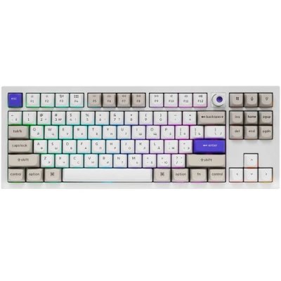 клавиатура Keychron Q3 HE 8K Q3HW-P1P-RU Белый