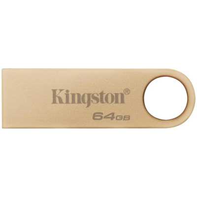 флешка Kingston 64GB DTSE9G3/64GB Золотой