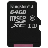 карта памяти Kingston 64GB SDC10G2-64GBSP