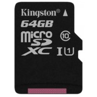 карта памяти Kingston 64GB SDCS-64GBSP