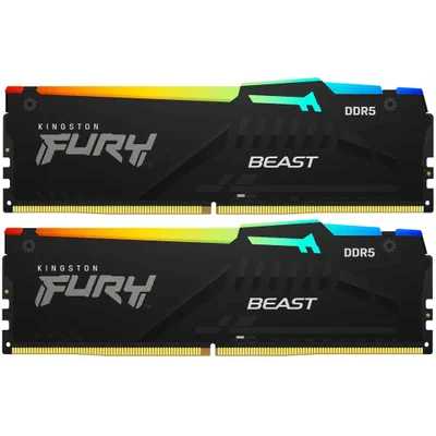 оперативная память Kingston Fury Beast Black RGB Expo KF560C30BBEAK2-16