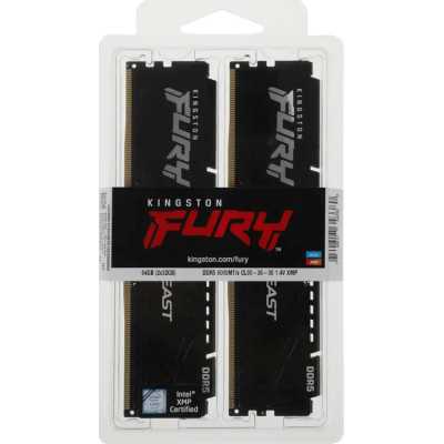 оперативная память Kingston Fury Beast Black Expo KF560C30BBEK2-64 Черный