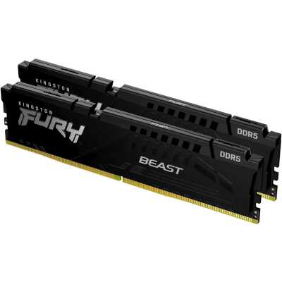 оперативная память Kingston Fury Beast Black KF560C36BBE2K2-64