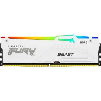 оперативная память Kingston Fury Beast White RGB XMP KF556C40BWA-16