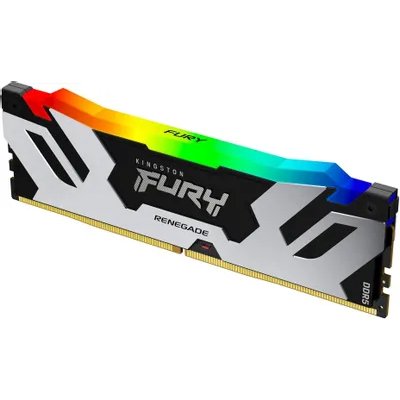 оперативная память Kingston Fury Renegade Silver/Black RGB KF576C38RSA-16