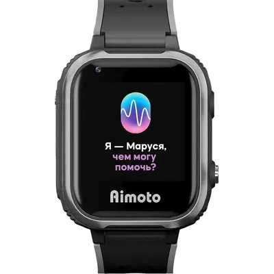 смарт часы Knopka Aimoto Маруся IQ 4G Black 8108802