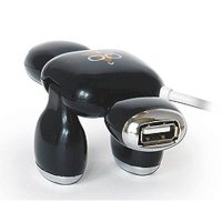 разветвитель USB Konoos UK-01 черный