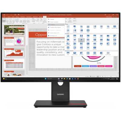 монитор Lenovo ThinkVision T27-40 64A5MAR6CB Черный