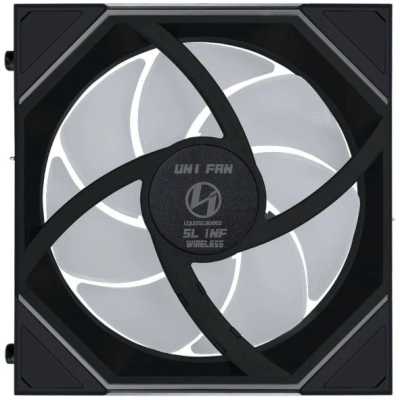 кулер Lian Li Uni Fan SL-INF Wireless 120 Reverse ARGB Black Черный