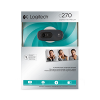 веб-камера Logitech HD Webcam C270 960-001063 черный