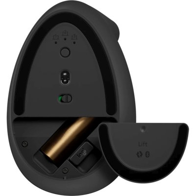 мышь Logitech Lift Vertical Graphite 910-006473 Черный