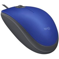 мышь Logitech M110 Silent Blue 910-005488 Синий-черный
