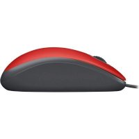 мышь Logitech M110 Silent Red 910-005489 Красный-черный