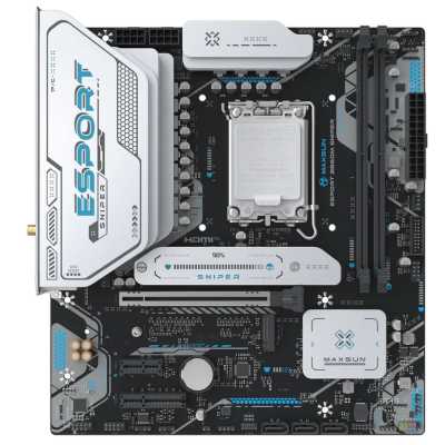 материнская плата Maxsun eSport B860M Sniper WiFi Черный