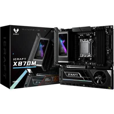 материнская плата Maxsun iCraft X870M Черный