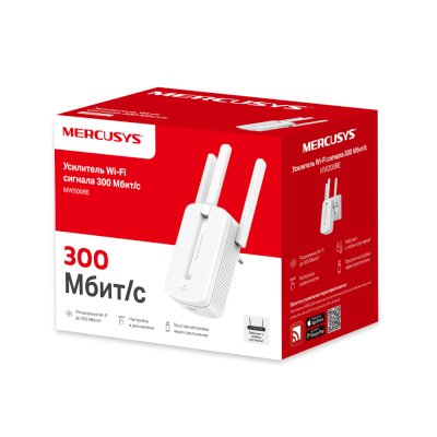 усилитель беспроводного сигнала Mercusys MW300RE