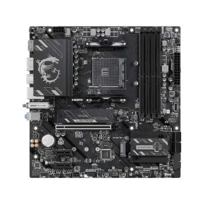 материнская плата MSI B550M Gaming Plus WIFI6E Черный