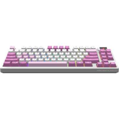 клавиатура MSI Forge GK600 TKL Violet Белый-фиолетовый