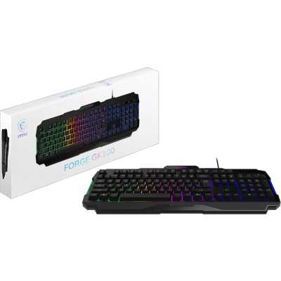 клавиатура MSI Forge GK100 Черный