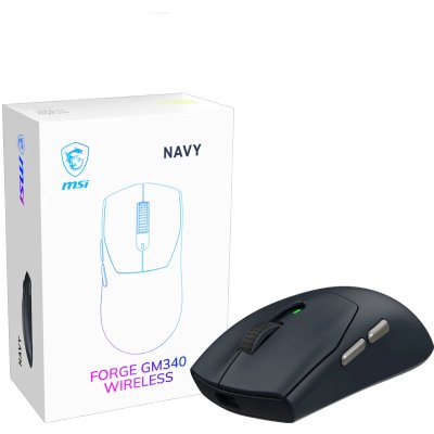 мышь MSI Forge GM340 Wireless Navy Синий