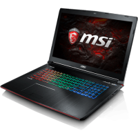 ноутбук MSI GE72 7RE-213 Черный