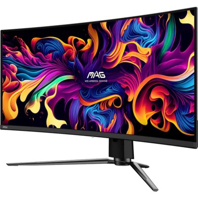 монитор MSI MAG 341CQP QD-OLED Черный