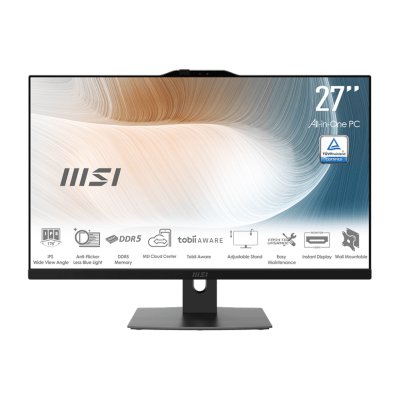 моноблок MSI Modern AM272P 1M-682XRU Черный