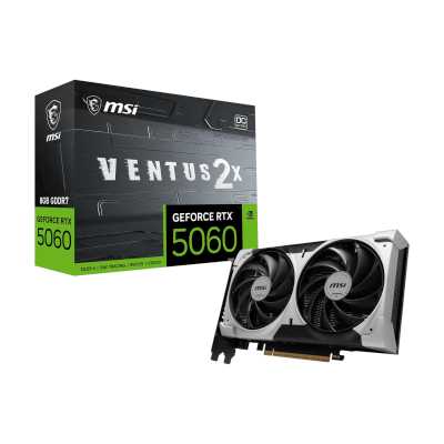 видеокарта MSI nVidia GeForce RTX 5060 8G Ventus 2X OC V1 Серый