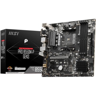 материнская плата MSI Pro B550M-P Gen3