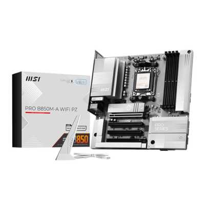 материнская плата MSI Pro B850M-A WiFi PZ Черный