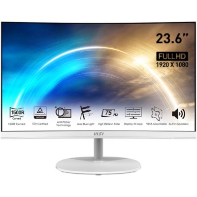 монитор MSI Pro MP241CAW Белый