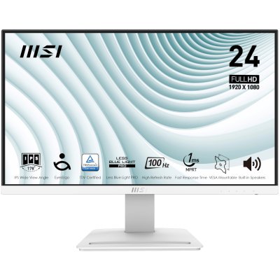 монитор MSI Pro MP243XW Белый