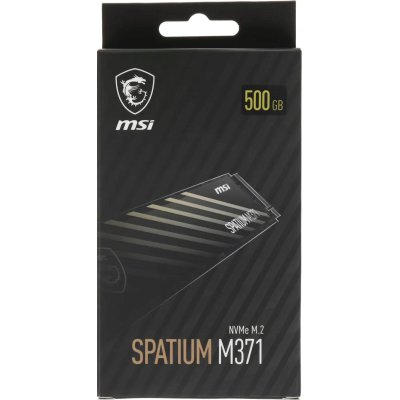 SSD диск MSI SPATIUM M371 500Gb S78-440K160-P83 Черный