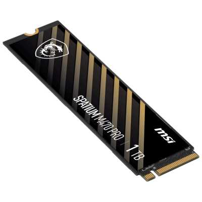SSD диск MSI SPATIUM M470 Pro 1Tb S78-440L0J0-P83 Черный