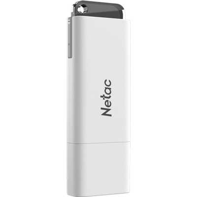 флешка Netac 64GB NT03U185N-064G-32WH Белый