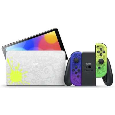 игровая консоль Nintendo Switch OLED Splatoon 3 Edition HEG-S-KCAAA