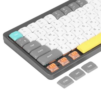 клавиатура Nuphy AIR96-G-22 Серый-белый