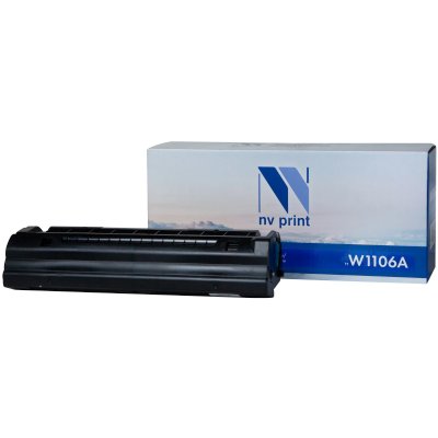 картридж NV Print NV-W1106A черный