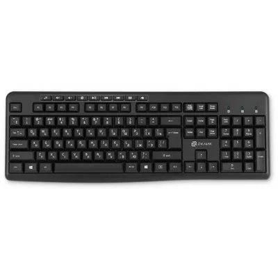 клавиатура Oklick K225W Black Черный