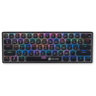 клавиатура Oklick K763W Black Черный