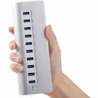 разветвитель USB Orico M3H73P-SV серебристый