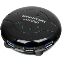 разветвитель USB Orient BC-310 черный