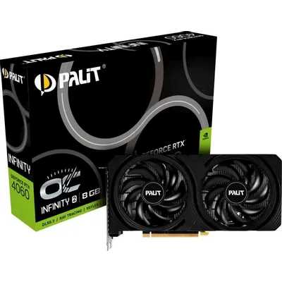 видеокарта Palit nVidia GeForce RTX 4060 Infinity 2 OC 8Gb NE64060S19P1-1070L