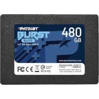 SSD диск Patriot Burst Elite 480Gb PBE480GS25SSDR Черный