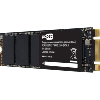 SSD диск PC PET 2Tb PCPS002T1 Черный