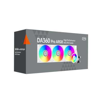 кулер PCcooler DA360 Pro ARGB White Белый