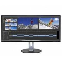 монитор Philips BDM3470UP 00 Черно-Серебристый