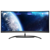 монитор Philips BDM3490UC 00 Черно-Серебристый