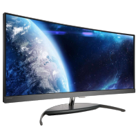 монитор Philips BDM3490UC 00 Черно-Серебристый